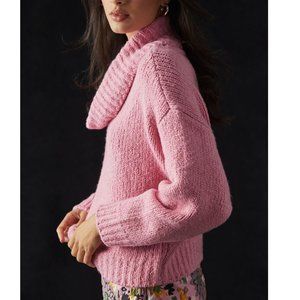 Anthropologie Pilcro Turtleneck Sweater Pink - Large